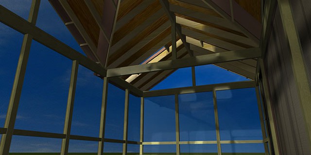 Interior Ceiling - Open Framing Interior Ceiling - Open Framing